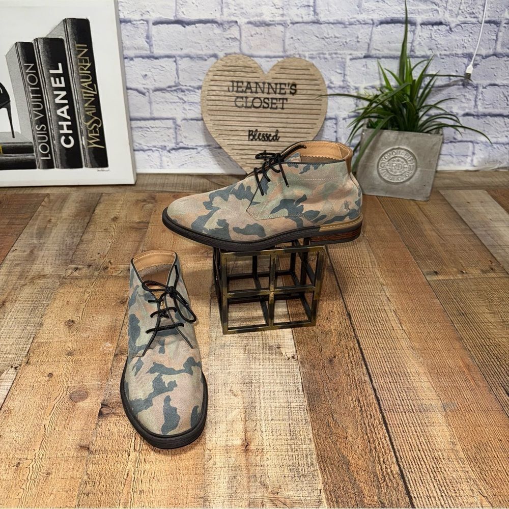 Men's HUSH PUPPIES Bounce, Davis Chukka Boot Camouflage Size 9